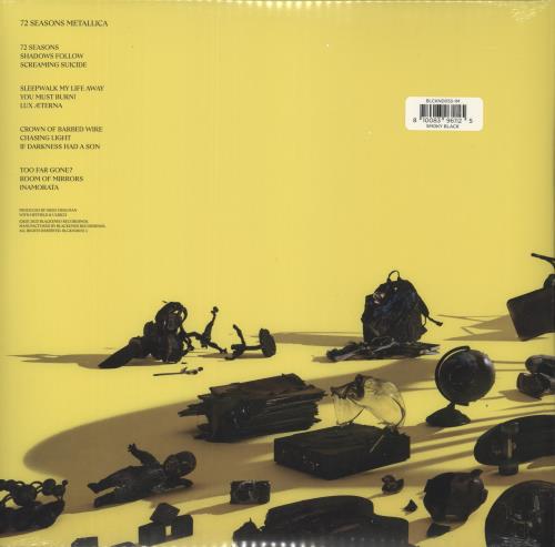 Metallica 72 Seasons - Smoky Black Vinyl - Sealed 2-LP vinyl record set (Double LP Album) UK MET2LSE869403