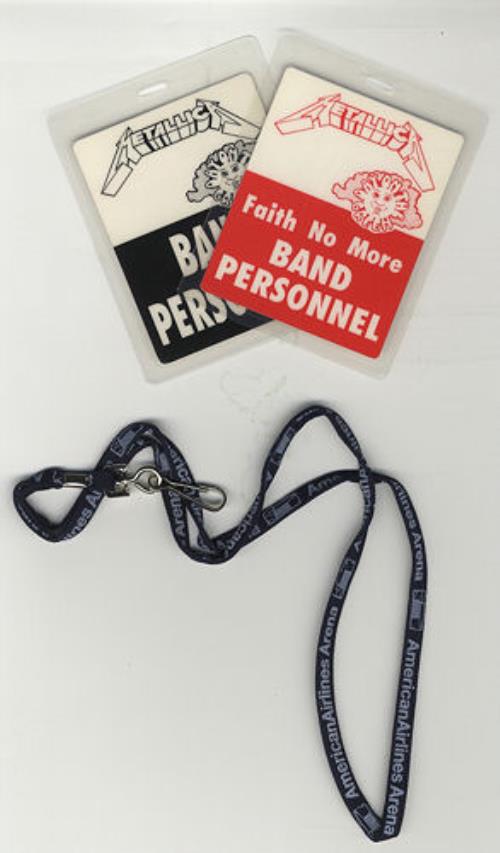 Metallica A Day On The Green Tour Passes tour pass US METTPAD430129