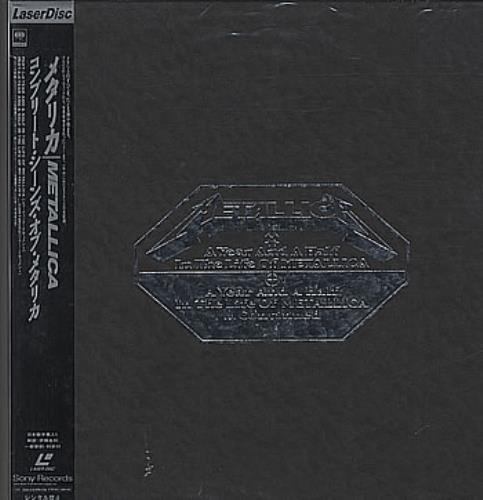 Metallica A Year & A Half In The Life Of laserdisc / lazerdisc Japanese METLZAY149842