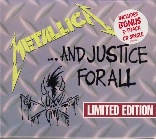 Metallica And Justice For All 2 CD album set (Double CD) Australian MET2CAN113972