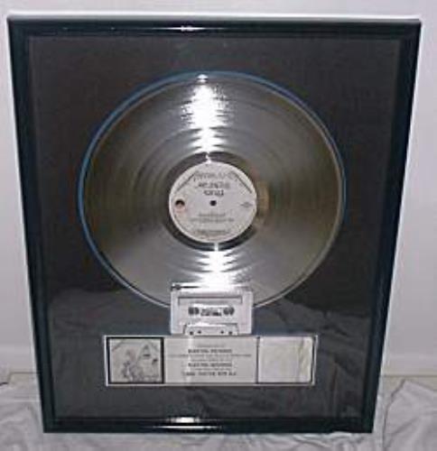 Metallica And Justice For All award disc US METAWAN160008