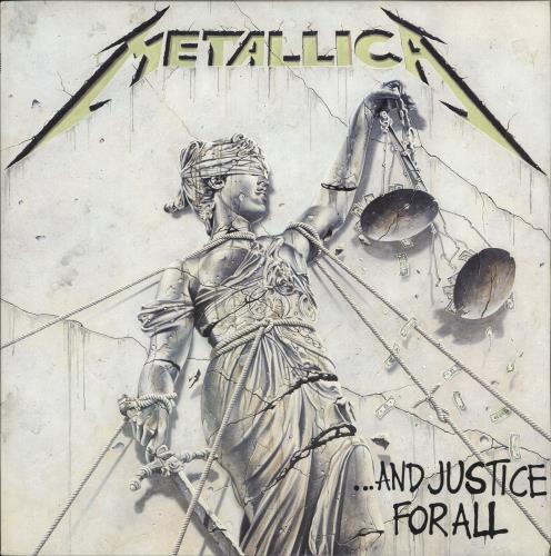 Metallica And Justice For All 2-LP vinyl record set (Double LP Album) Japanese MET2LAN711091