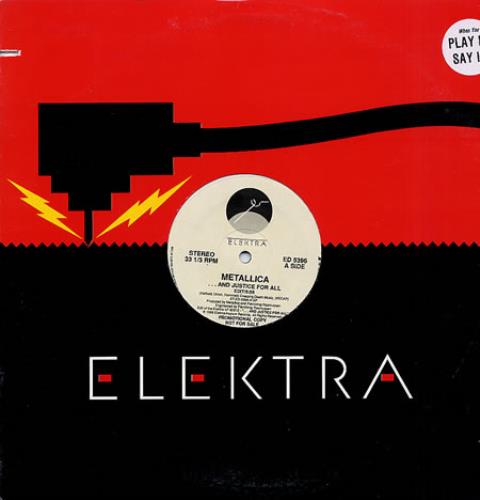 Metallica And Justice For All 12" vinyl single (12 inch record / Maxi-single) US MET12AN00992