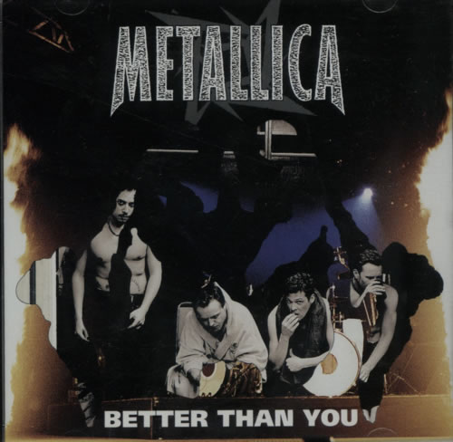 Metallica Better Than You CD single (CD5 / 5") US METC5BE122063