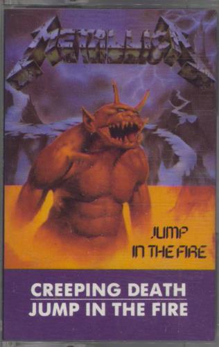 Metallica Creeping Death / Jump In The Fire cassette single UK METCMCR100065