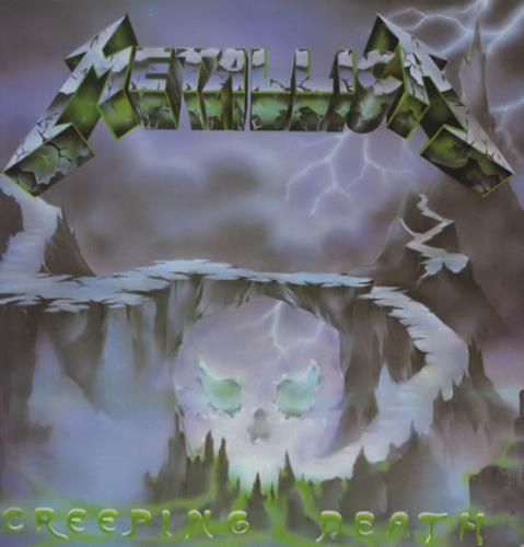 Metallica Creeping Death - Set Of Two Green Vinyl editions 12" vinyl single (12 inch record / Maxi-single) UK MET12CR365792