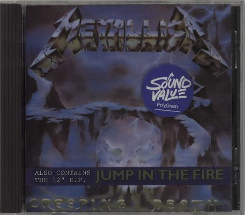 Metallica Creeping Death CD single (CD5 / 5") Australian METC5CR220264