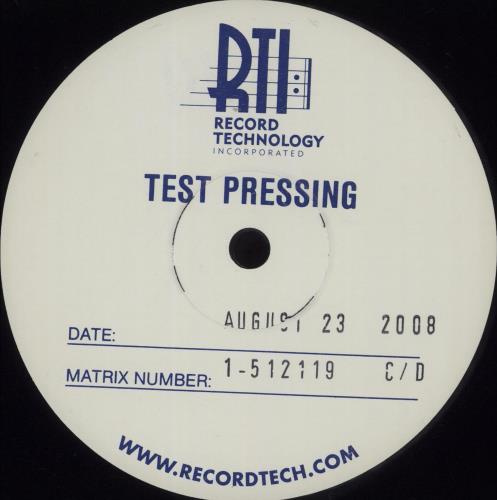 Metallica Death Magnetic - Test Pressing 5-LP vinyl album record set US MET5LDE682559