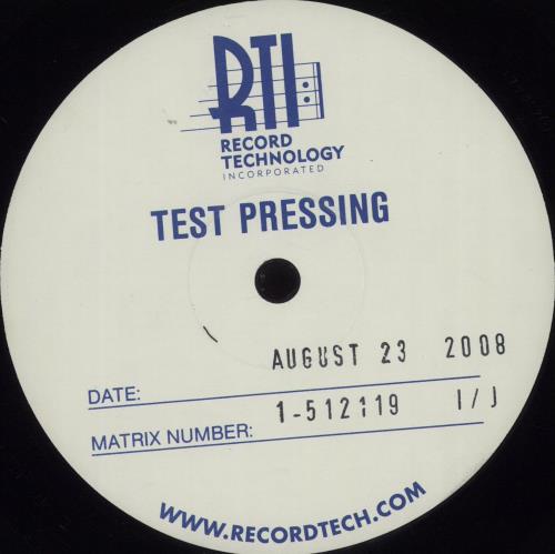 Metallica Death Magnetic - Test Pressing 5-LP vinyl album record set US MET5LDE682559
