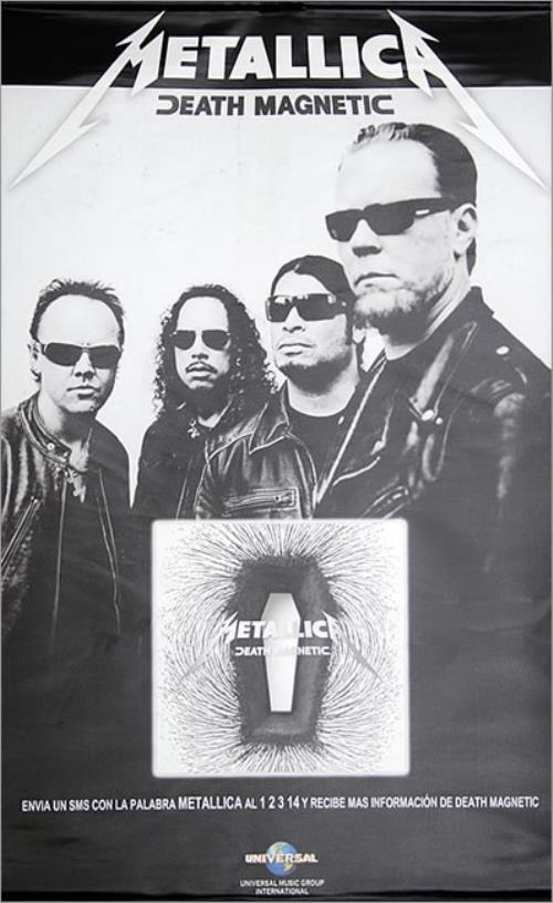 Metallica Death Magnetic display Colombian METDIDE450872