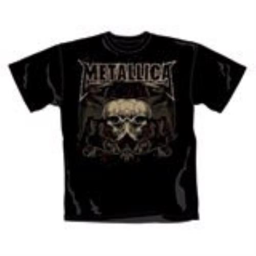 Metallica Double Skull T-Shirt - XL t-shirt UK METTSDO404518