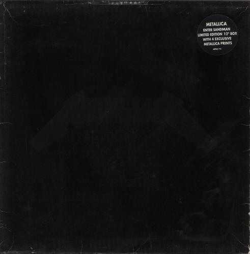 Metallica Enter Sandman - Envelope Pack - VG 12" vinyl single (12 inch record / Maxi-single) UK MET12EN849811
