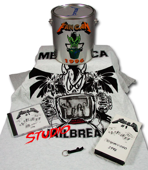 Metallica Fan Can #1 box set US METBXFA90259