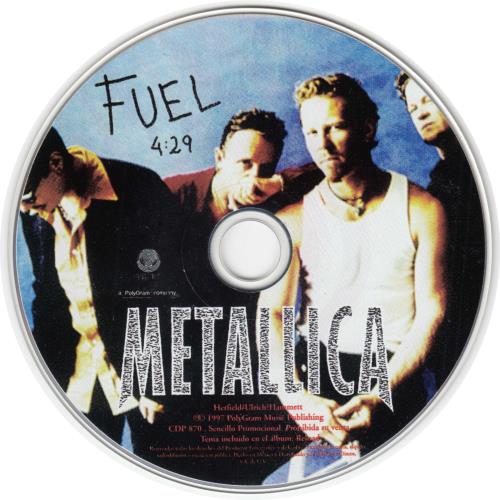 Metallica Fuel CD single (CD5 / 5") Mexican METC5FU113124