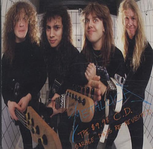 Metallica Garage Days Re-revisited E.P. CD single (CD5 / 5") US METC5GA88715