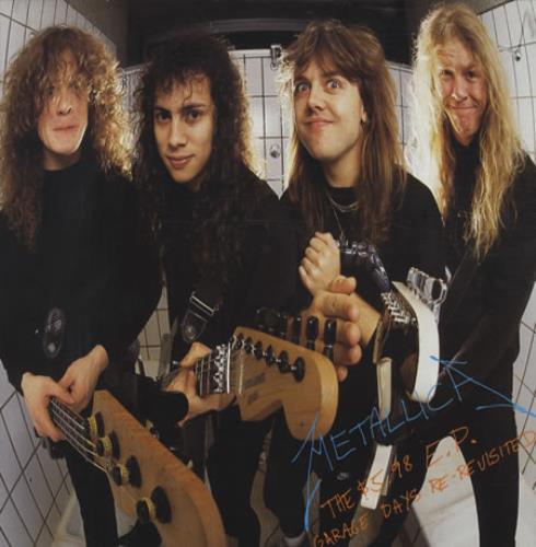 Metallica Garage Days Re-revisited 12" vinyl single (12 inch record / Maxi-single) Canadian MET12GA122258