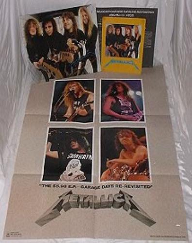 Metallica Garage Days Re-Revisited 12" vinyl single (12 inch record / Maxi-single) Japanese MET12GA161741