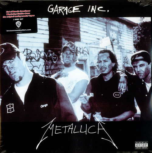 Metallica Garage Inc. - Sealed 3-LP vinyl record set (Triple LP Album) US MET3LGA535979