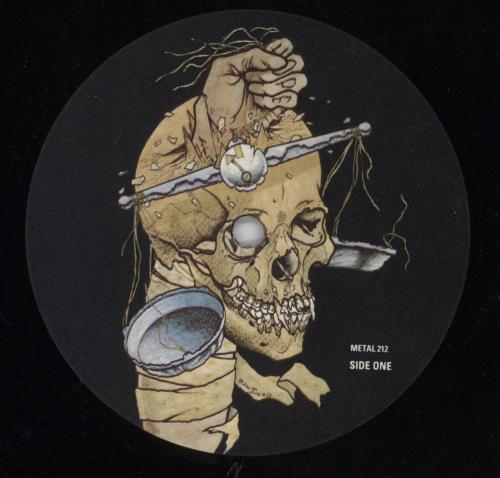 Metallica Harvester Of Sorrow - Skull Label 12" vinyl single (12 inch record / Maxi-single) UK MET12HA140462