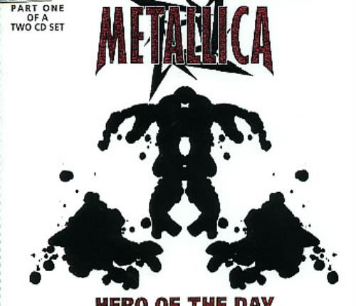 Metallica Hero Of The Day 2-CD single set (Double CD single) UK MET2SHE170806