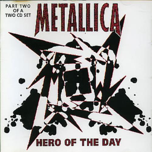 Metallica Hero Of The Day 2-CD single set (Double CD single) UK MET2SHE170806