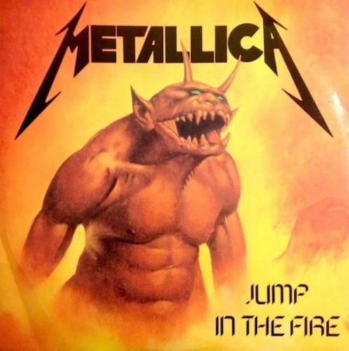 Metallica Jump In The Fire 12" vinyl single (12 inch record / Maxi-single) UK MET12JU00993