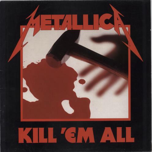 Metallica Kill 'Em All - EX vinyl LP album (LP record) UK METLPKI241029