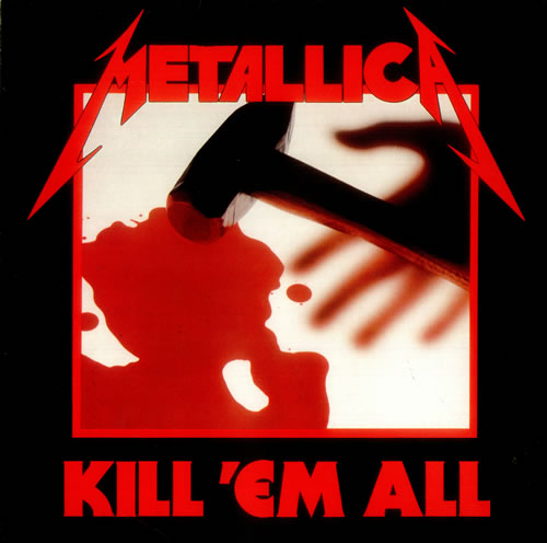 Metallica Kill 'Em All - Sample vinyl LP album (LP record) Korean METLPKI539050