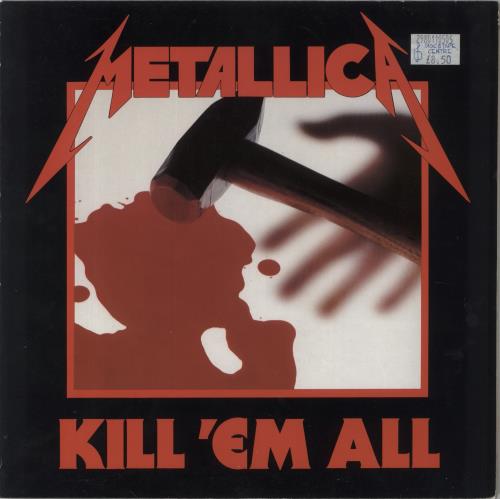 Metallica Kill 'Em All - Spaceship vinyl LP album (LP record) UK METLPKI849823