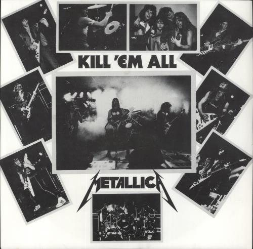 Metallica Kill 'Em All - Spaceship vinyl LP album (LP record) UK METLPKI849823