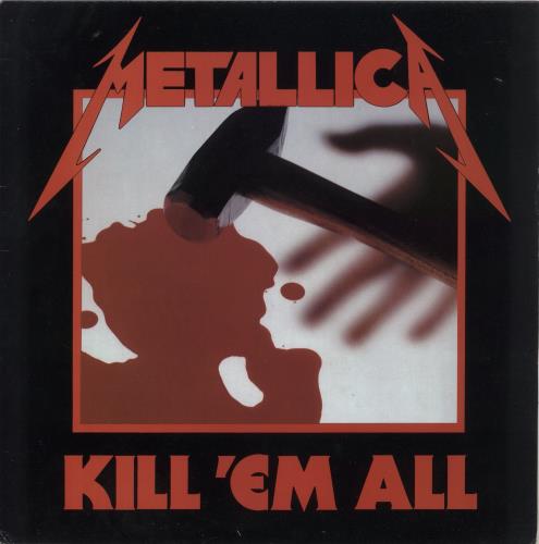 Metallica Kill 'Em All - VG vinyl LP album (LP record) UK METLPKI869875