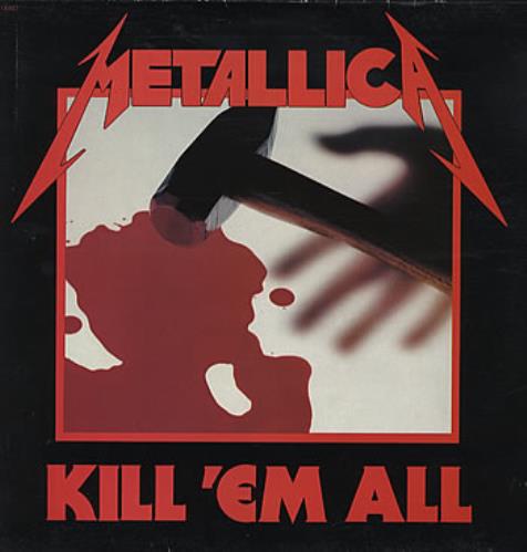 Metallica Kill 'Em All vinyl LP album (LP record) French METLPKI311692