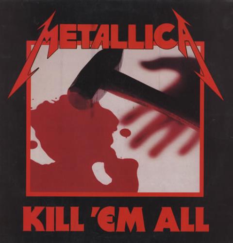 Metallica Kill 'Em All vinyl LP album (LP record) Venezuelan METLPKI315559