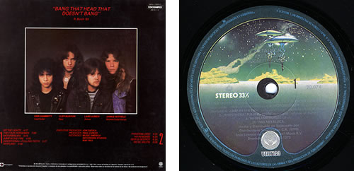Metallica Kill 'Em All vinyl LP album (LP record) Venezuelan METLPKI315559