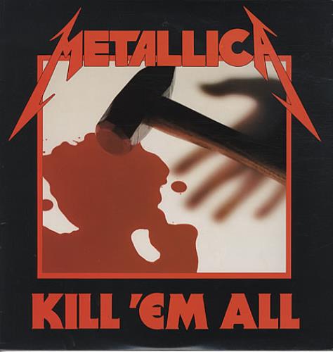Metallica Kill 'Em All vinyl LP album (LP record) US METLPKI331656