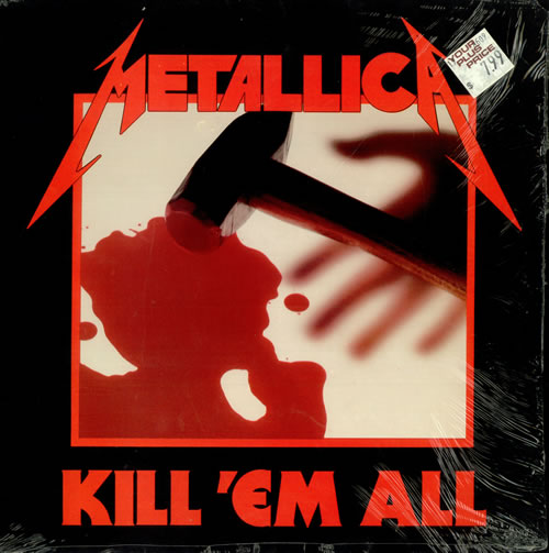 Metallica Kill 'Em All vinyl LP album (LP record) US METLPKI69202