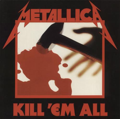 Metallica Kill 'em All vinyl LP album (LP record) US METLPKI876675