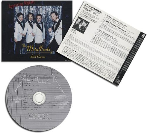 Metallica Last Caress CD single (CD5 / 5") Japanese METC5LA218074