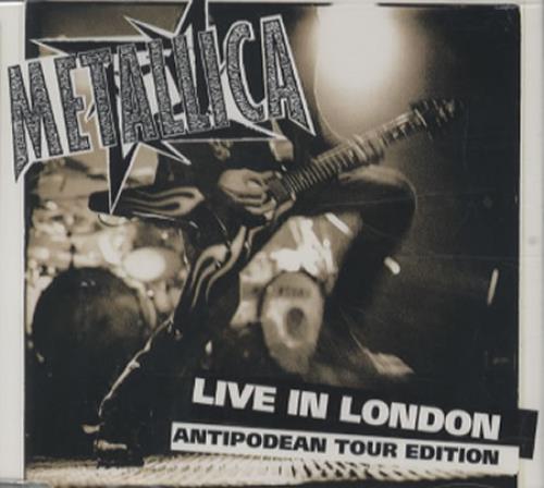 Metallica Live In London - Jewel Case CD single (CD5 / 5") Australian METC5LI133474