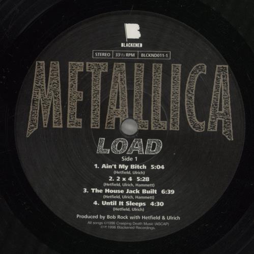 Metallica Load - 180gm 2-LP vinyl record set (Double LP Album) UK MET2LLO876649