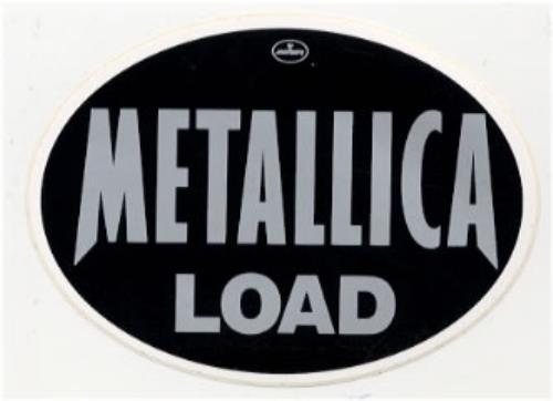 Metallica Load - Five stickers memorabilia UK METMMLO182647