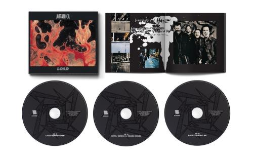 Metallica Load | Remastered Expanded Edition - Sealed 3-CD album set (Triple CD) UK MET3CLO866942
