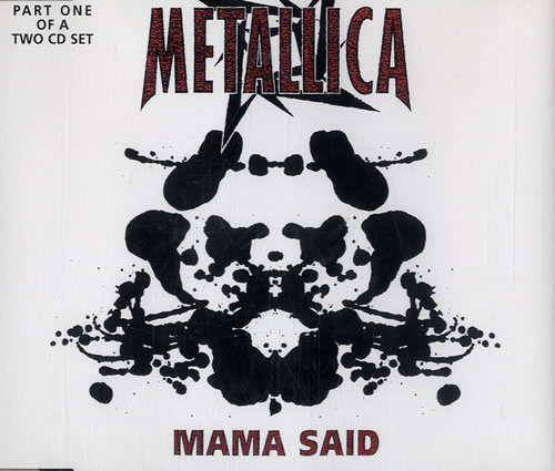 Metallica Mama Said - Part 1 CD single (CD5 / 5") German METC5MA96442