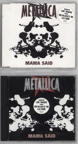 Metallica Mama Said 2-CD single set (Double CD single) German MET2SMA180681