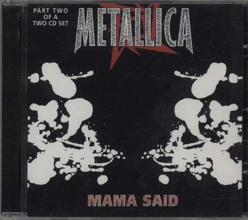Metallica Mama Said 2-CD single set (Double CD single) UK MET2SMA86911
