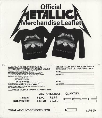 Metallica Master Of Puppets - Barcoded + Insert & Shrink vinyl LP album (LP record) UK METLPMA777336