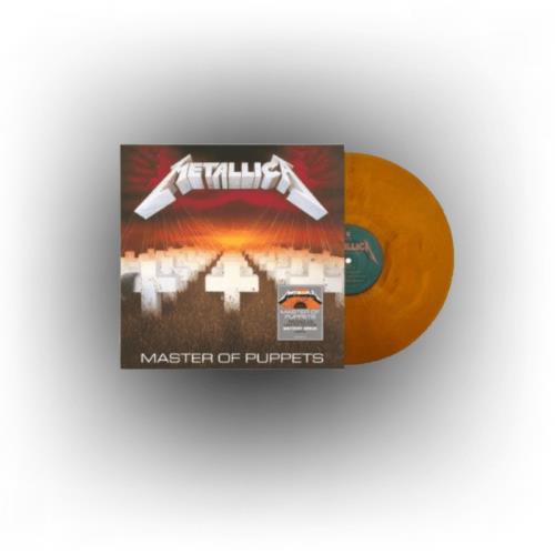 Metallica Master Of Puppets - Battery Brick Coloured Vinyl - Sealed vinyl LP album (LP record) UK METLPMA826894