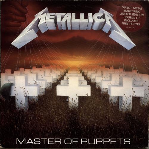 Metallica Master Of Puppets - EX 2-LP vinyl record set (Double LP Album) UK MET2LMA698995
