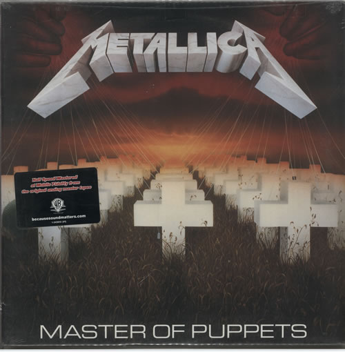 Metallica Master Of Puppets - Half Speed Master - Sealed vinyl LP album (LP record) US METLPMA639982