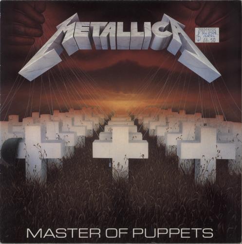 Metallica Master Of Puppets vinyl LP album (LP record) UK METLPMA254141
